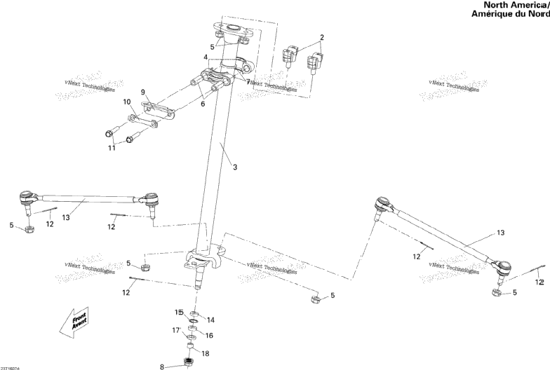 Steering Linkage North America