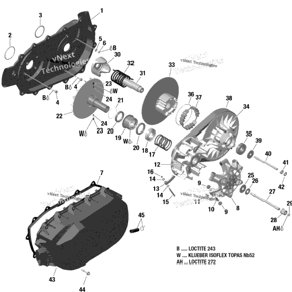 Rotax - Transmission - 349