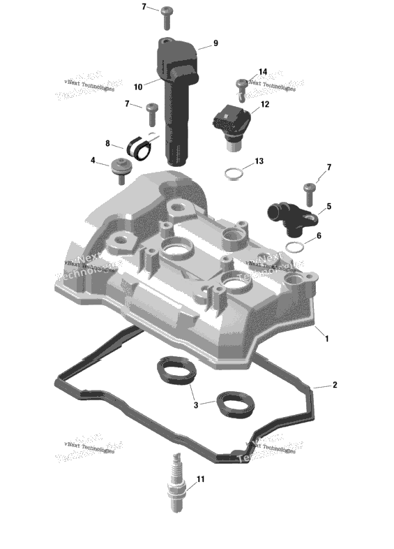 Rotax - Valve Cover