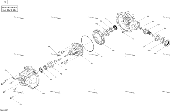 Drive - Front Section - Differential Parts - 703500907 - Std