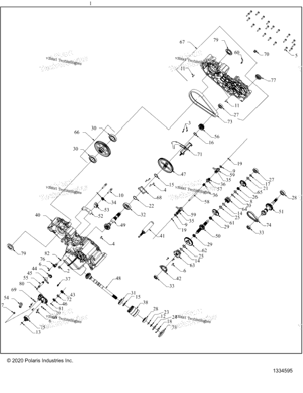 Drive Train, Main Gearcase