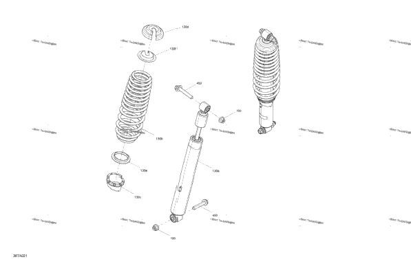 Suspension - Rear Shocks - Xt