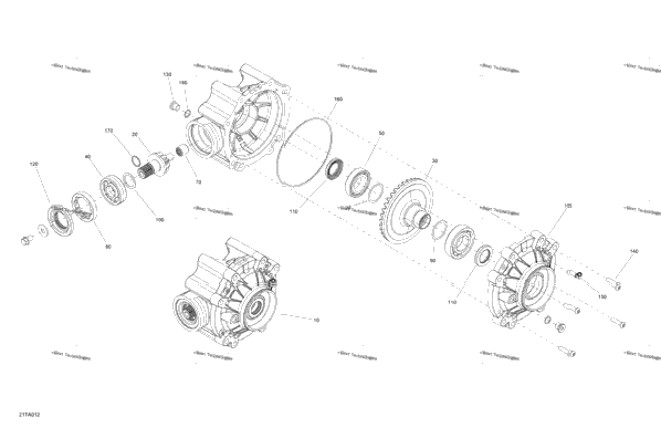 Drive - Rear Section - Final Drive Unit