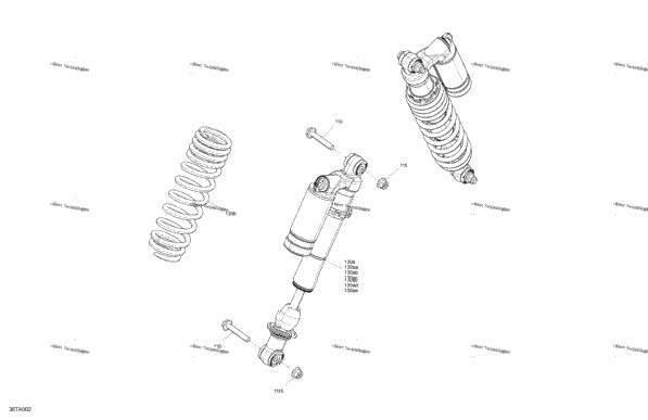 Suspension - Shocks - Front Section