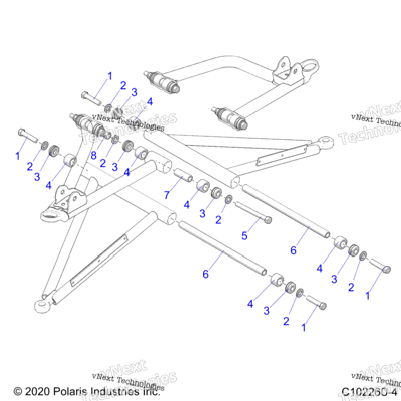 Suspension, Aarm Mounting