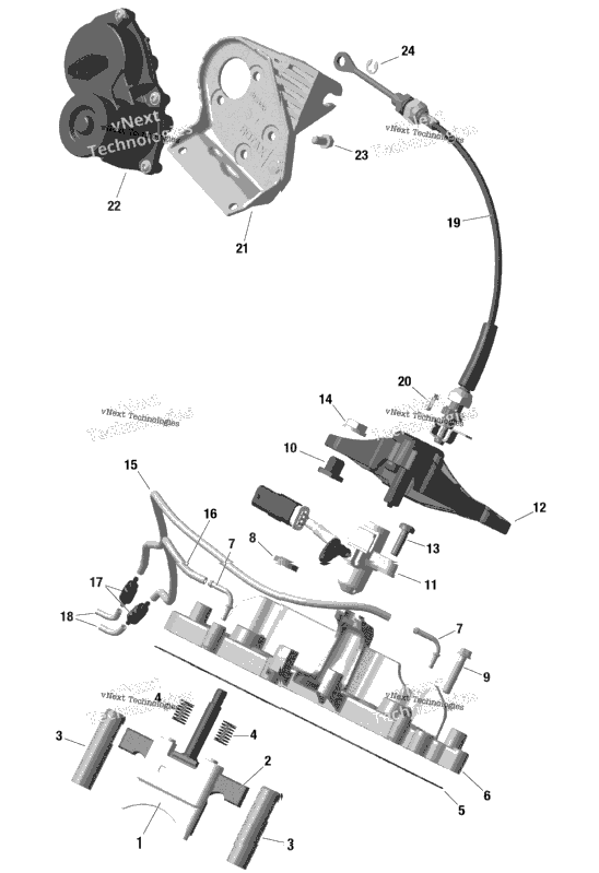 Engine - Rave Valve - 850 E-Tec