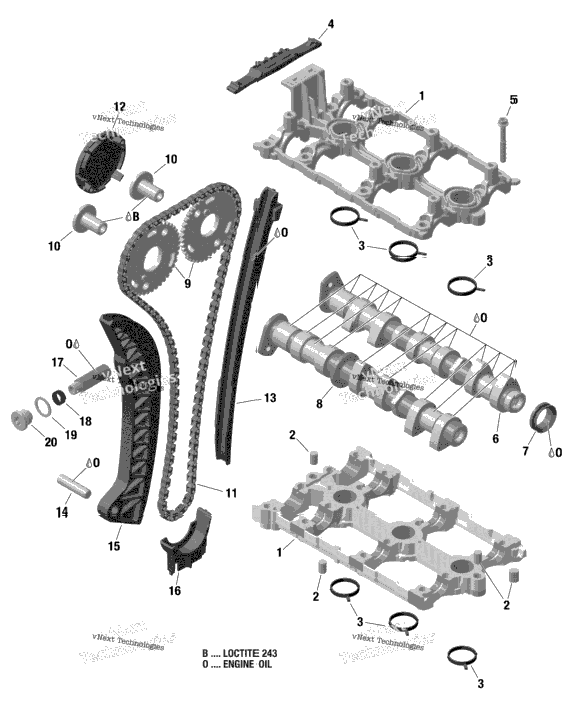 Engine - Valve Train - 900 Ace