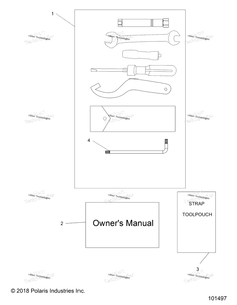 References, Tool Kit & Owners Manual