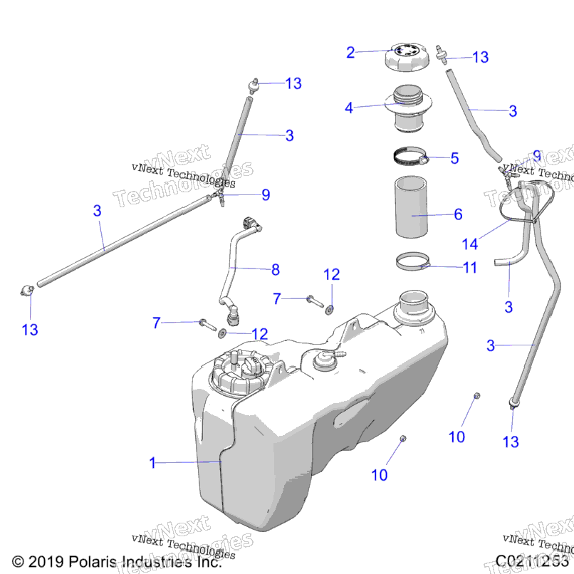 Body, Fuel Tank