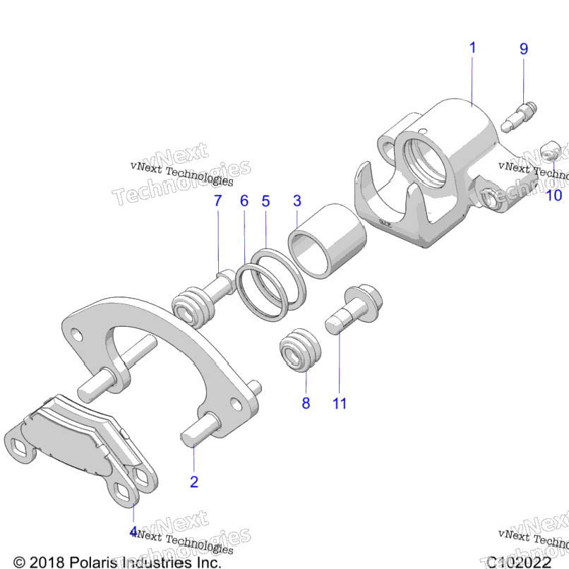 Brakes, Rear Caliper