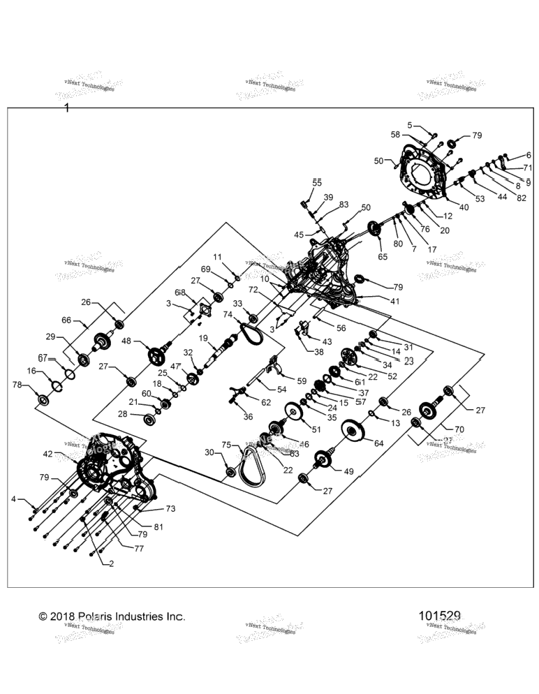 Drive Train, Main Gearcase