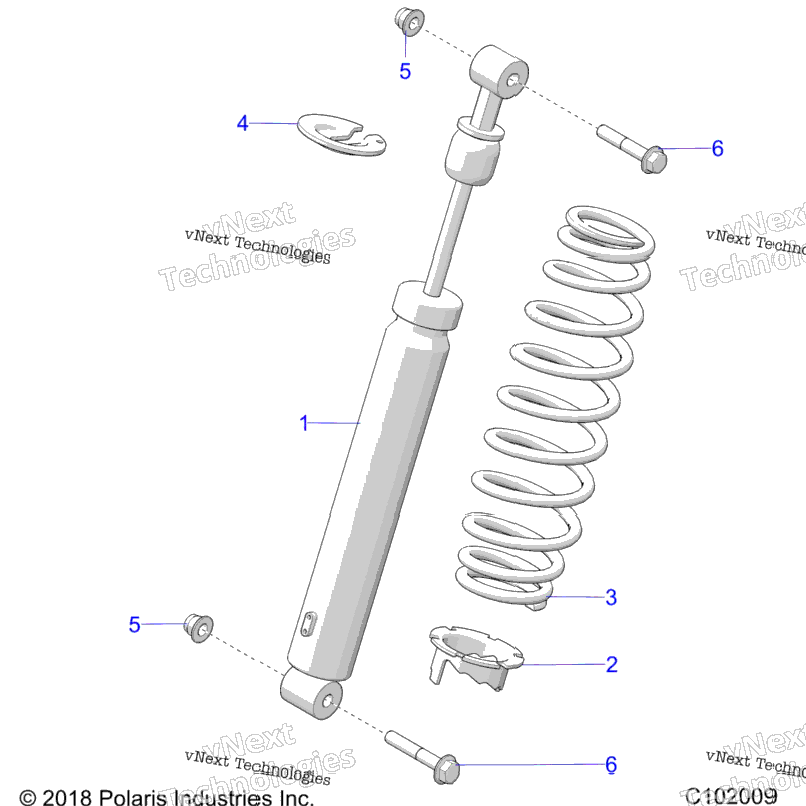 Suspension, Shock, Front