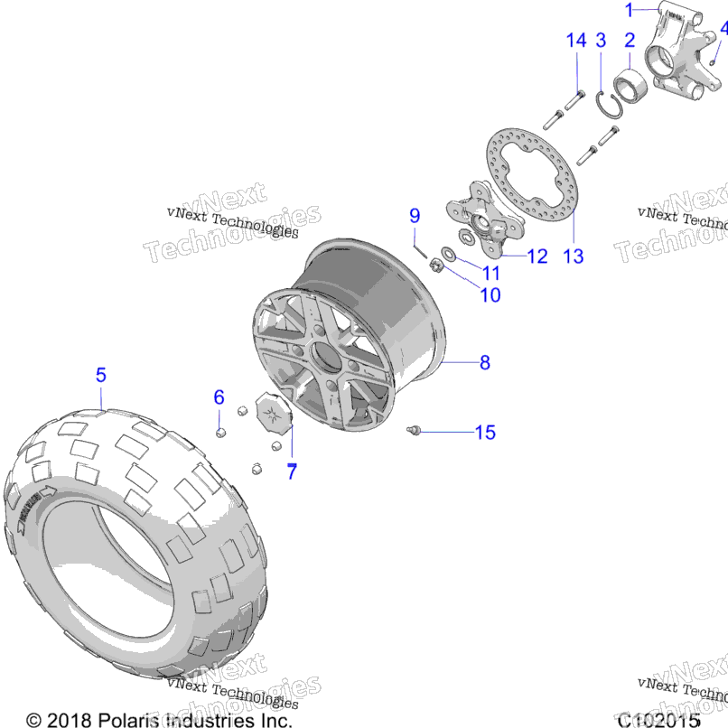 Wheels, Rear & Hub