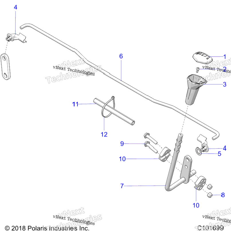 Drive Train, Gear Selector