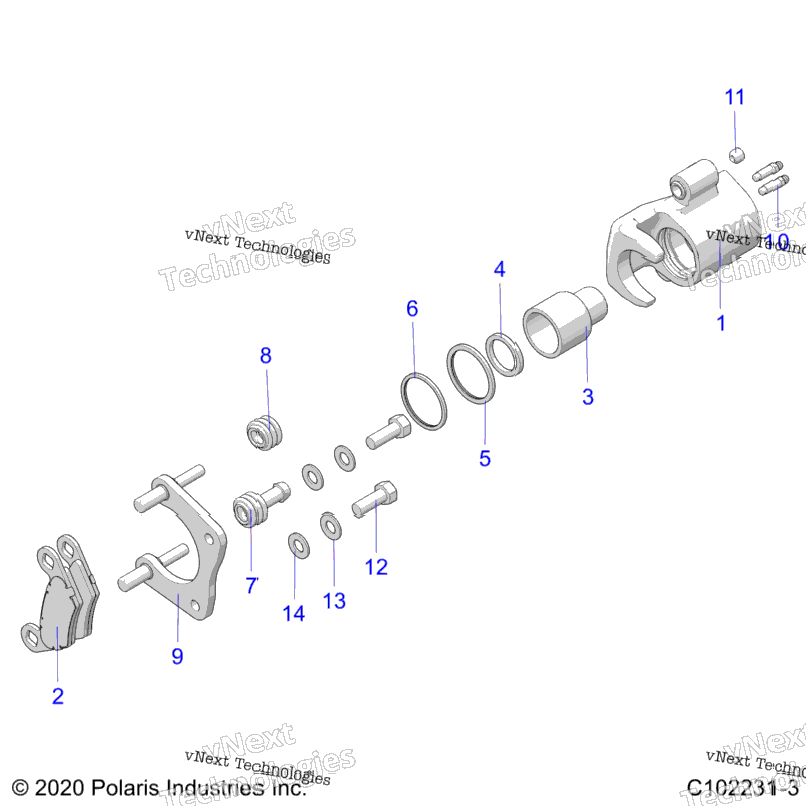 Brakes, Rear Calipers