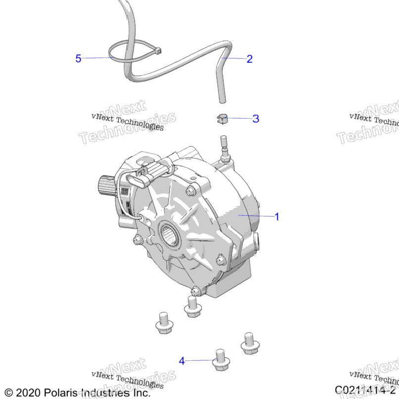 Drive Train, Front Gearcase Mounting