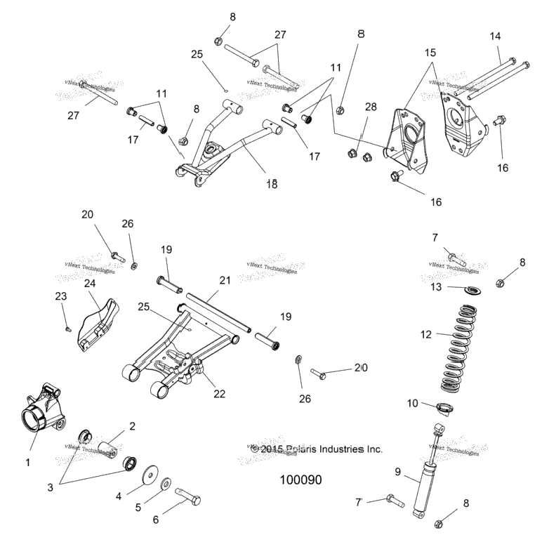 Suspension, Rear