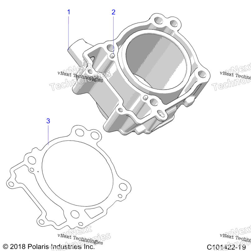 Engine, Cylinder A20sef57c1S57c1C2C5C9CkCyF1F2