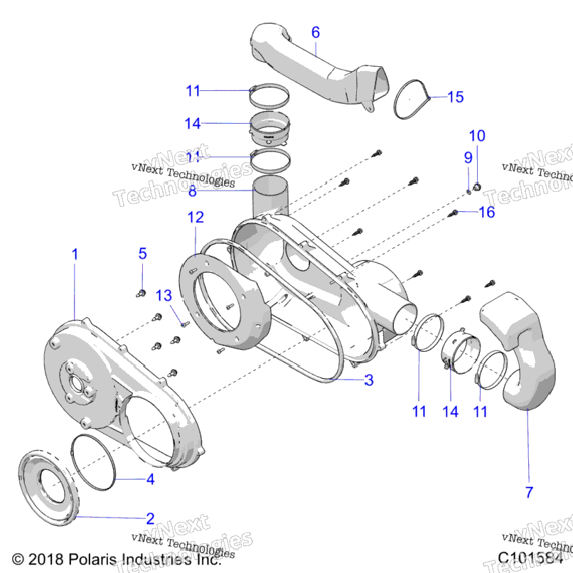 Body, Clutch Cover