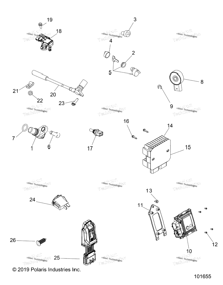 Electrical, Switches, Sensors & Ecm