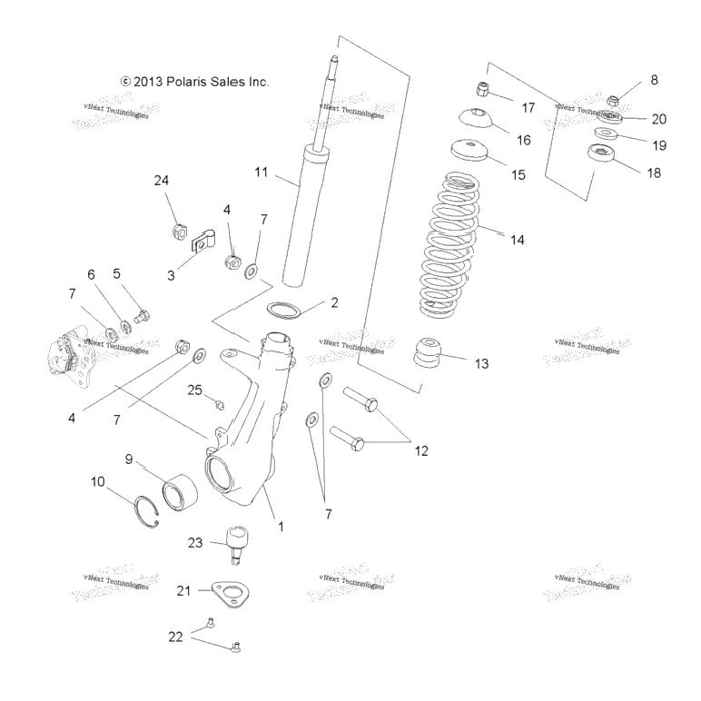 Suspension, Front Strut