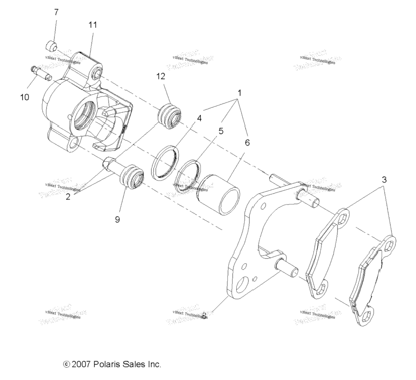 Brakes, Front Caliper