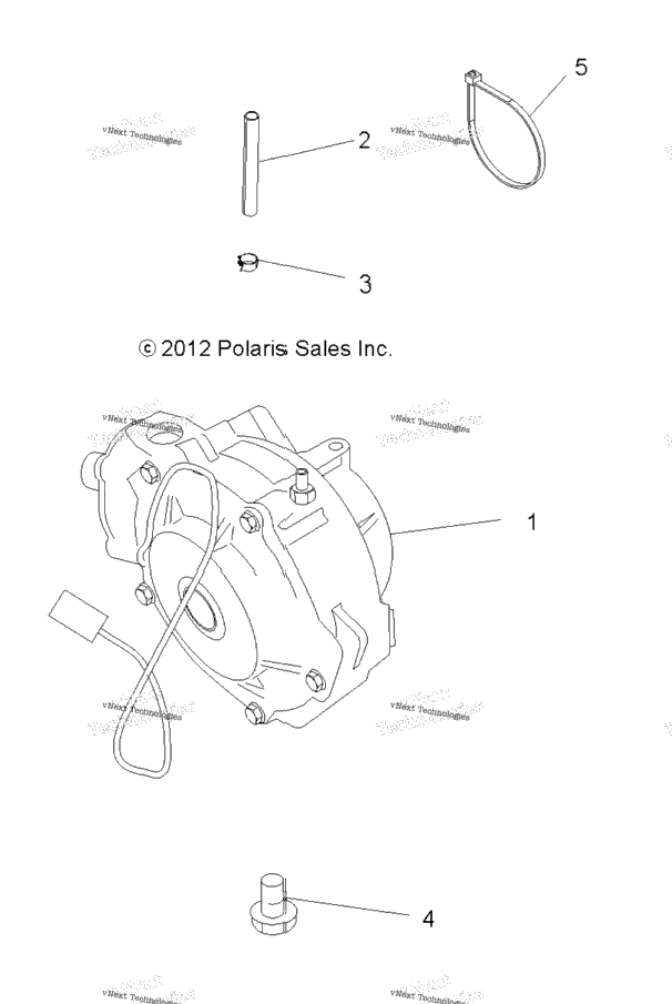 Drive Train, Front Gearcase Mounting