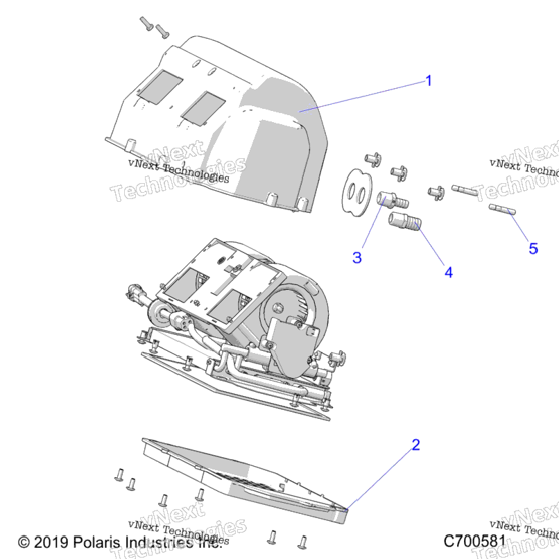 Body, Heater Assembly R21tas99ck