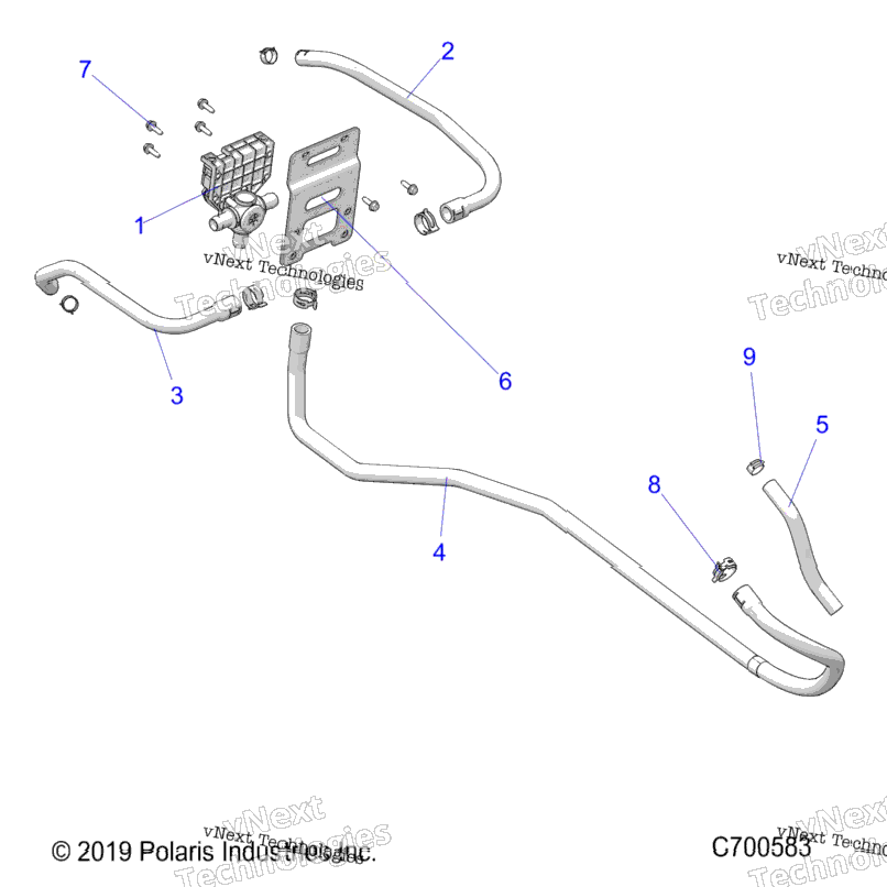 Body, Heater Routings R21tas99ck