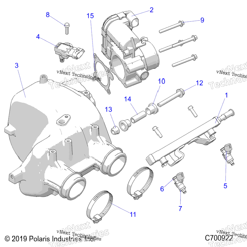 Engine, Air Intake Manifold