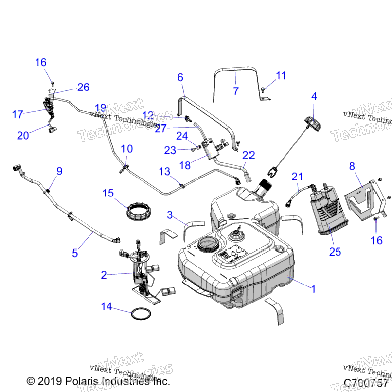 Body, Fuel Tank, Evap R21tae99b1B7B9