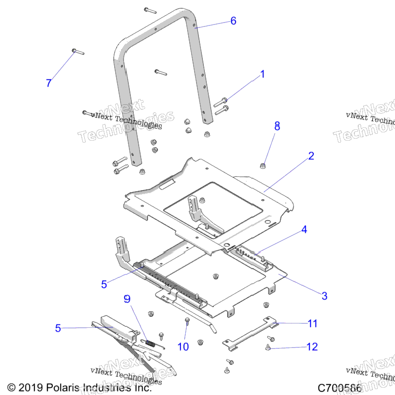 Body, Slider Drivers Seat R21tae99agApAsBgBpBs