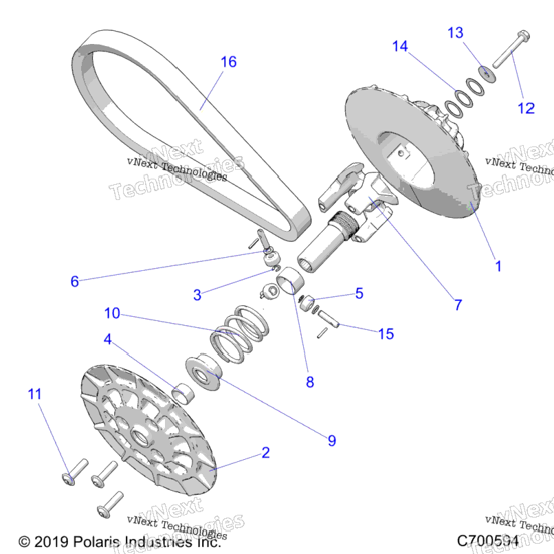 Drive Train, Clutch, Secondary