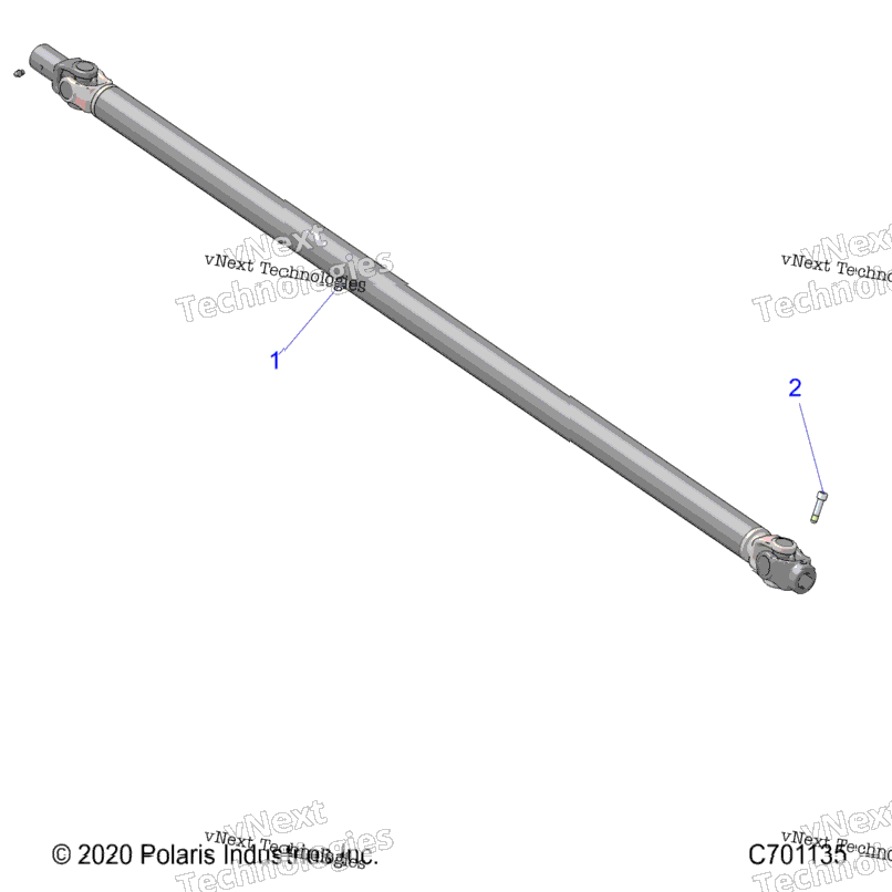 Drive Train, Front Prop Shaft