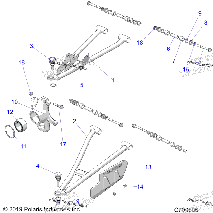 Suspension, Front