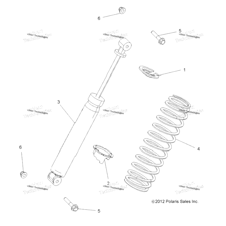 Suspension, Rear Shock