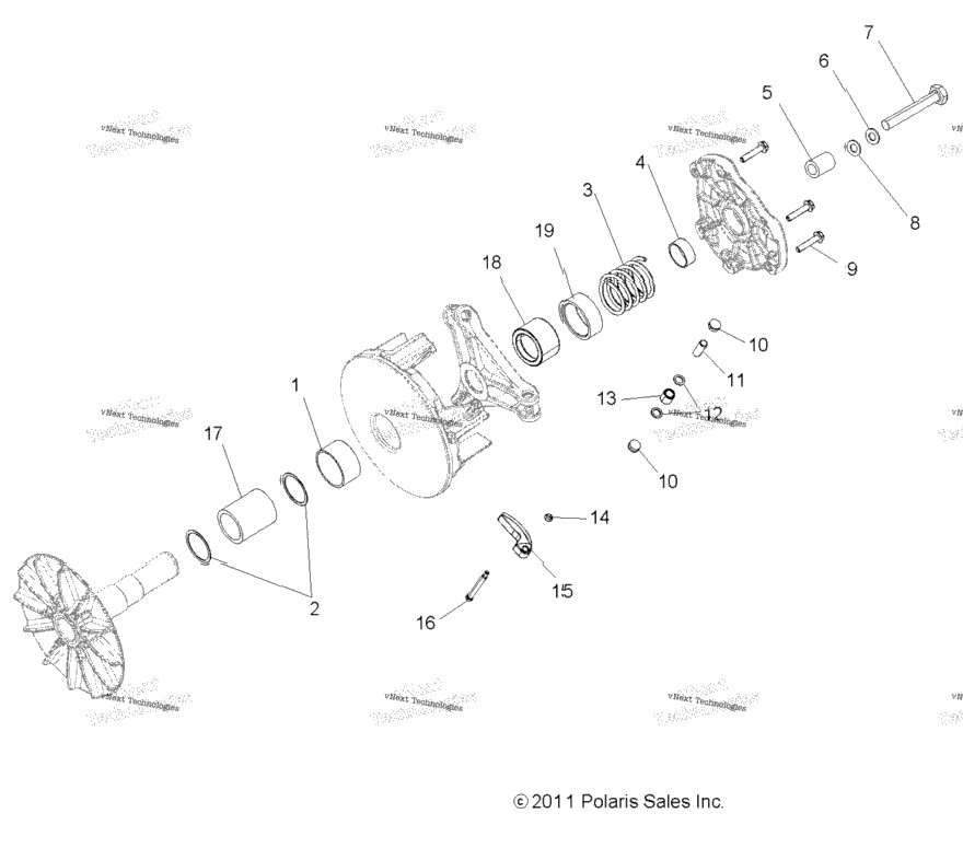 Drive Train, Primary Clutch