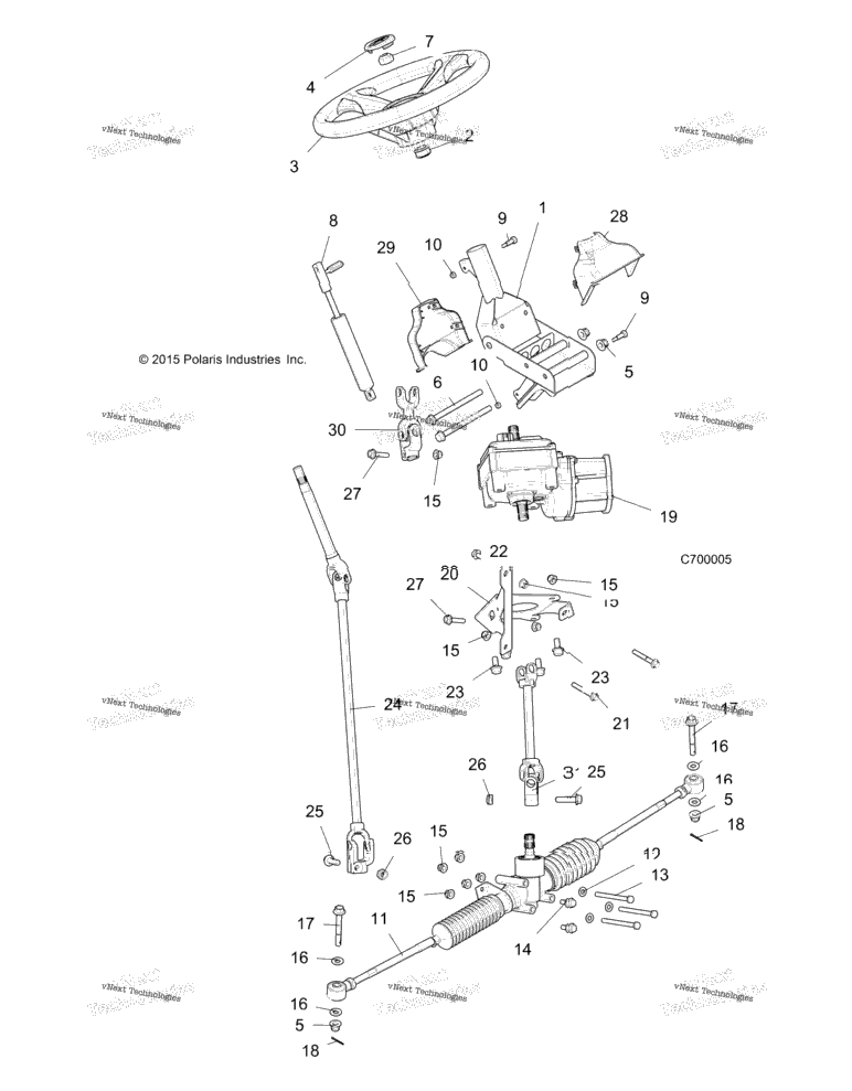 Steering, Steering Asm. R21maa57f1F9Sf1F9C1C9Ck