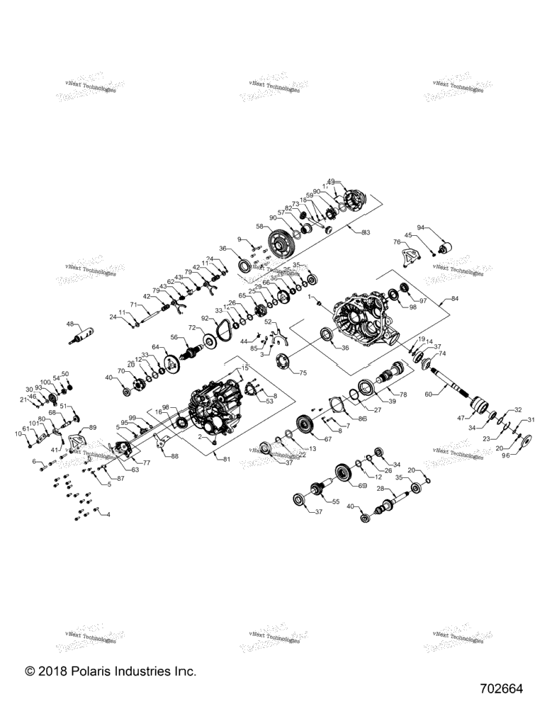 Drive Train, Main Gearcase