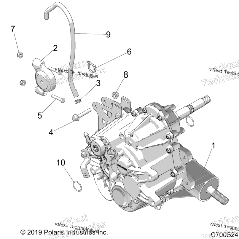 Drive Train, Main Gearcase Mounting R21rca57a1A7