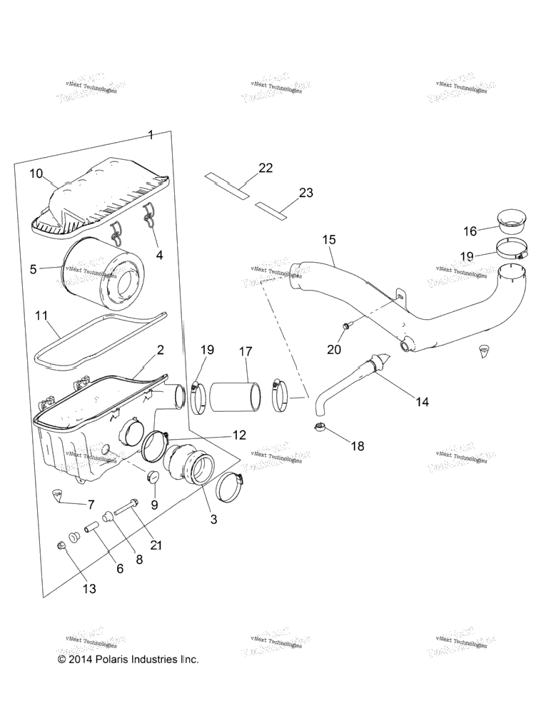 Engine, Air Intake System