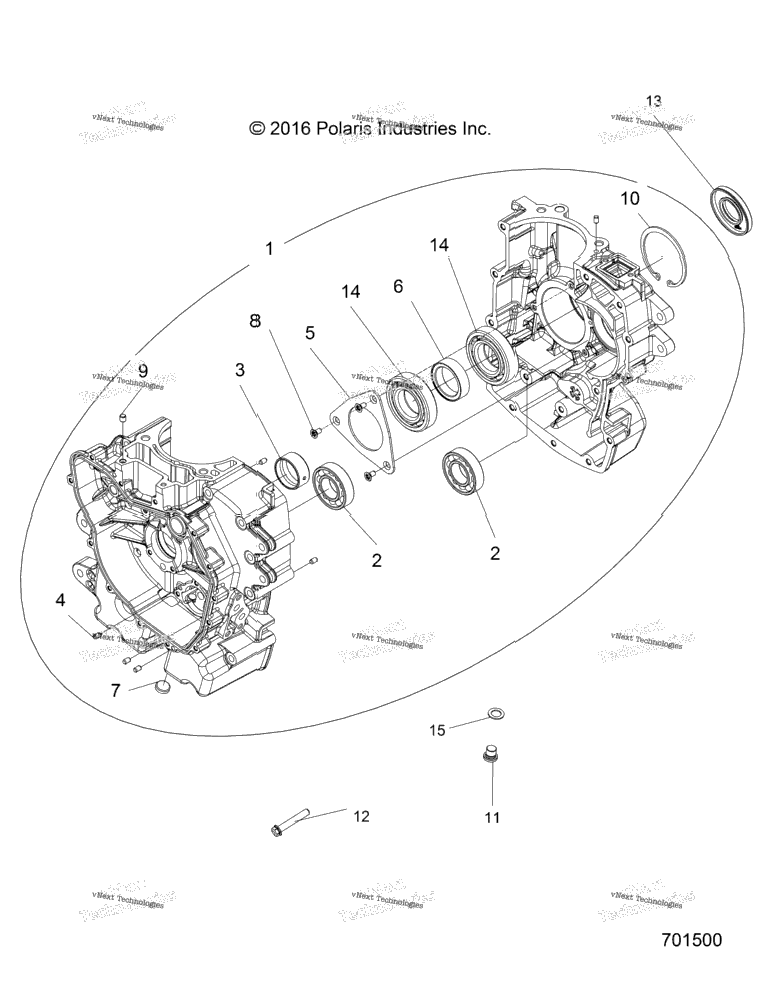 Engine, Crankcase