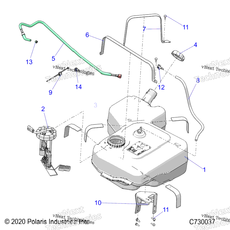 Body, Fuel Tank