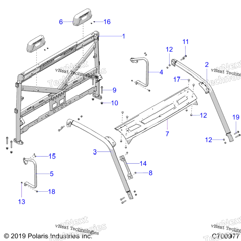 Chassis, Cab Frame