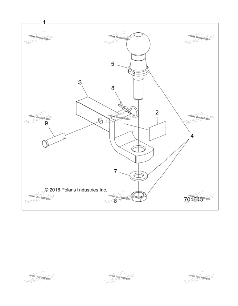 Chassis, Hitch R21rrsd4ca