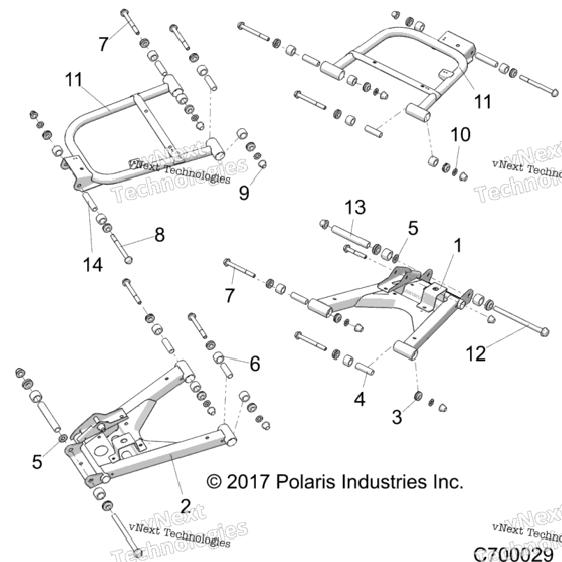 Suspension, Rear Control Arms