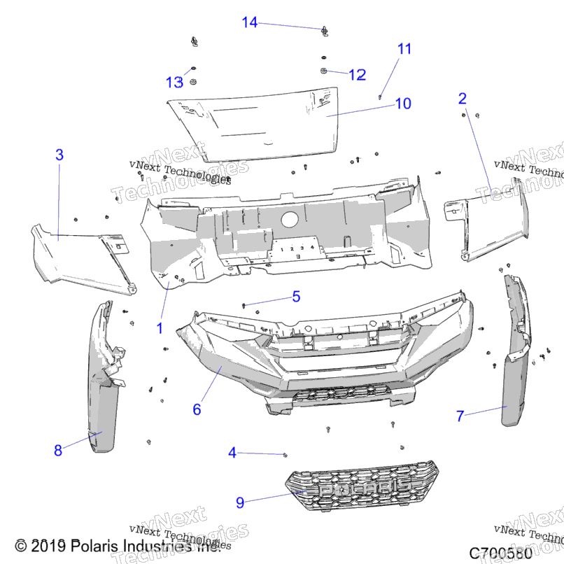 Body, Hood And Front Facia