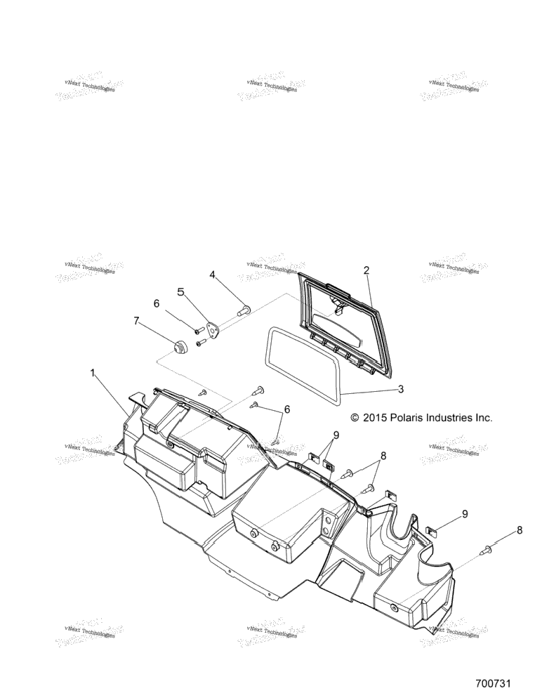 Body, Glove Box Storage