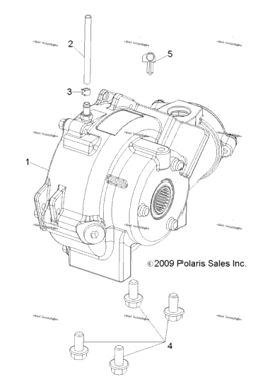 Drive Train, Front Gearcase Mounting