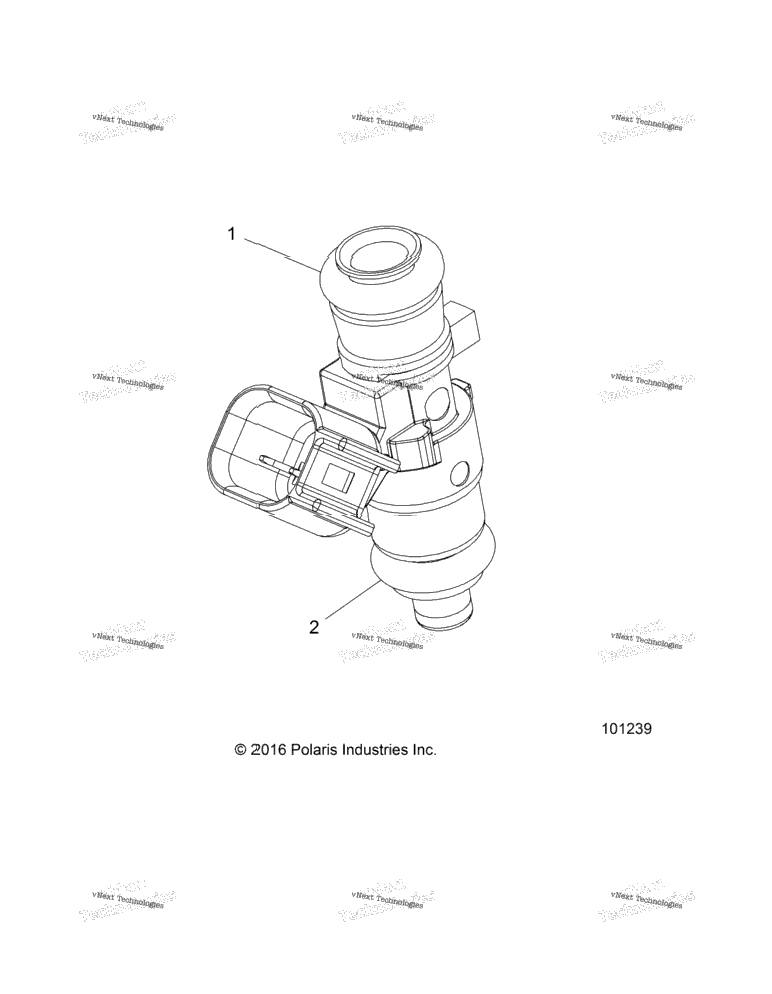 Engine, Fuel Injector